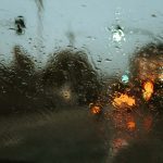Herfstachtig weer in het verkeer