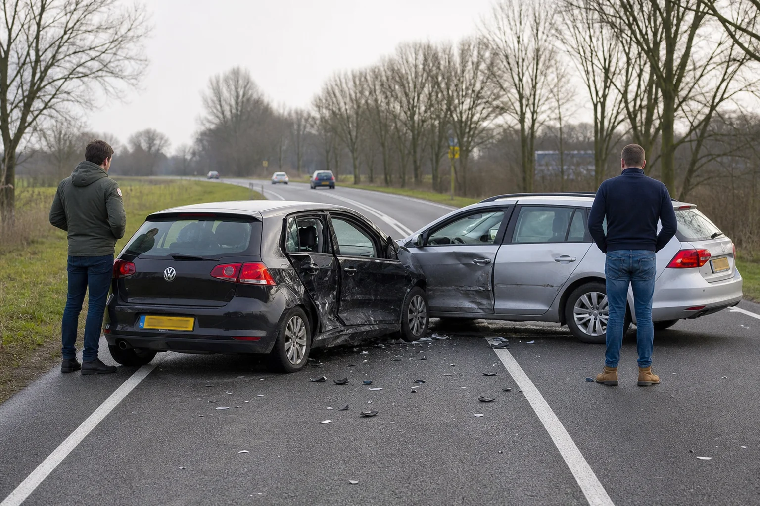 aanrijding bij het inhalen – smartengeld en letselschade informatie