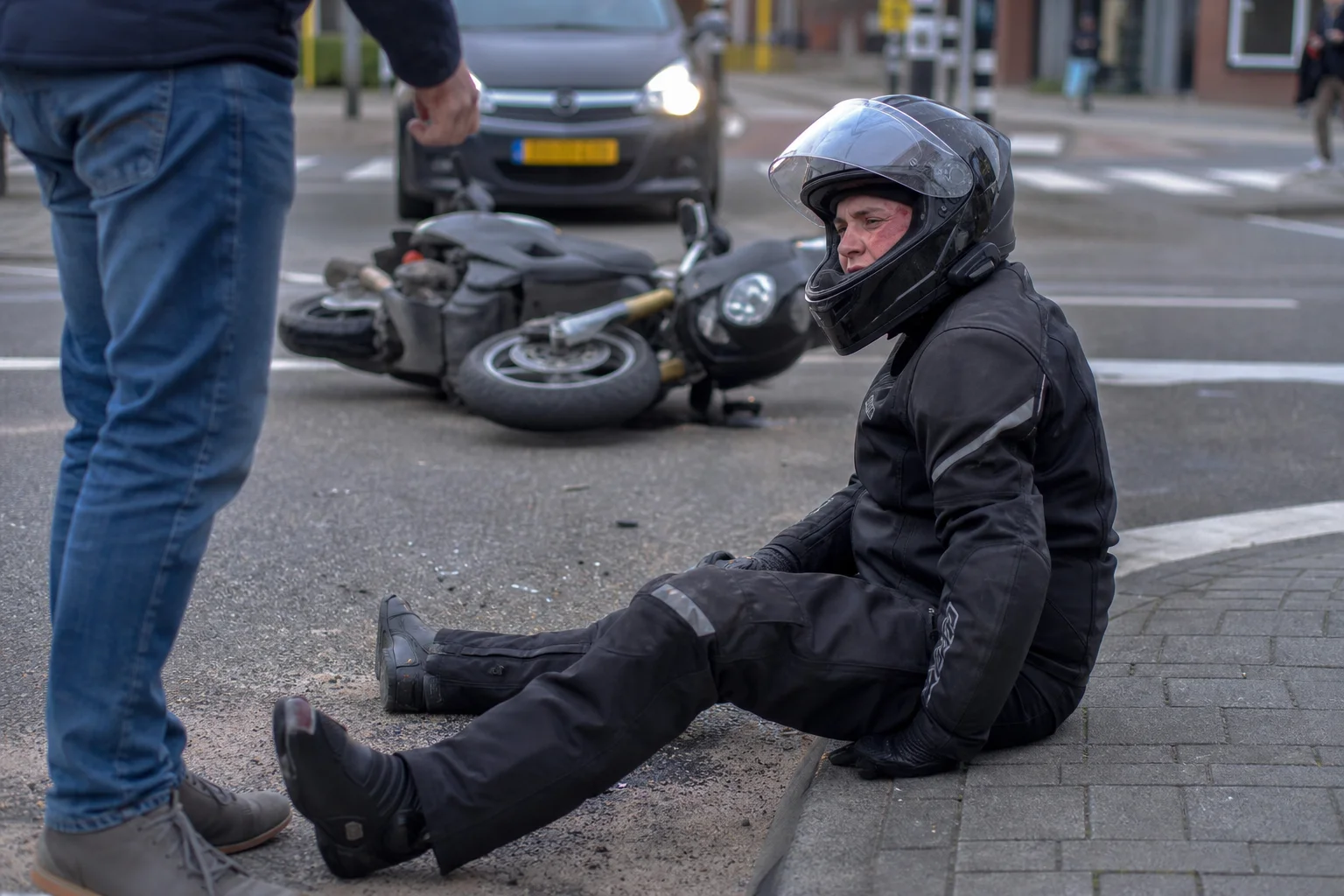 als motorrijder aangereden als motorrijder aangereden – smartengeld en letselschade informatie