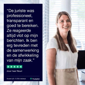 Review LetselSchade.nl klantbeoordeling Letselschadespecialist Kyra Asma